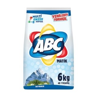 ABC Matik Dağ Ferahlığı Toz Çamaşır Deterjanı 6 kg Deterjan kullananlar yorumlar